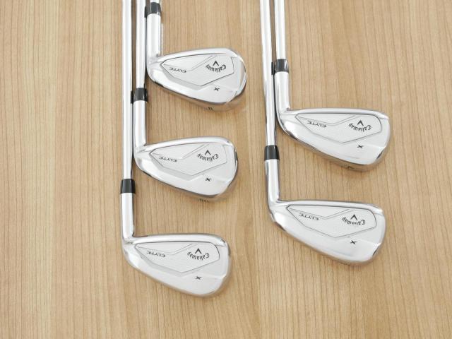 Iron set : Callaway : ชุดเหล็ก Callaway ELYTE X (รุ่นล่าสุด ออกปี 2025 ตีง่ายมาก ไกล Japan Spec.) มีเหล็ก 6-Pw (5 ชิ้น) ก้านเหล็ก NS Pro MODUS 105 Flex S