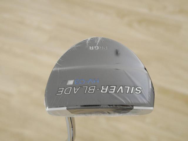 Putter : All : **ของใหม่ ยังไม่แกะพลาสติก**พัตเตอร์ PRGR Silver-Blade HV-03 ยาว 35 นิ้ว