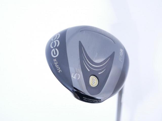 Fairway Wood : PRGR : หัวไม้ 5 PRGR Super Egg (รุ่นปี 2023 หน้าเด้งเกินกฏ COR 0.84 หายากมาก) Loft 19 ก้าน M-35 Flex R2