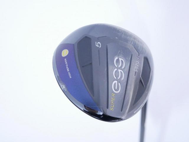 Fairway Wood : PRGR : **มีบุบ** หัวไม้ 5 PRGR Super Egg (รุ่นปี 2021 หน้าเด้งเกินกฏ COR 0.84 หายากมาก) Loft 17 ก้าน M-37 Flex R