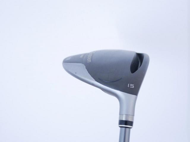 Fairway Wood : PRGR : หัวไม้ 3 PRGR Egg Spoon BLACK (ปี 2022) Loft 15 ก้าน Mitsubishi Diamana Flex SR