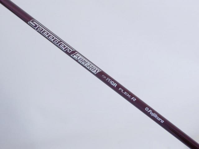 Fairway Wood : PRGR : หัวไม้ 5 PRGR RS Red (ปี 2021) Loft 17 ก้าน Fujikura Speeder Evolution Flex R