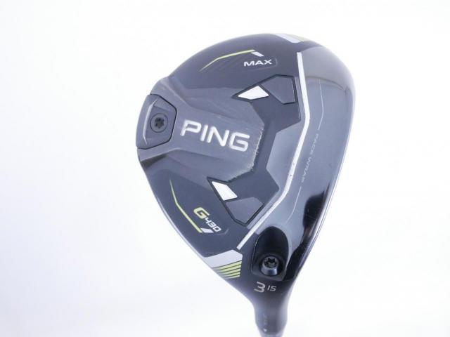Fairway Wood : Ping : หัวไม้ 3 Ping G430 MAX (ปี 2024) Loft 15 ก้าน Ping Alta J CB Flex S