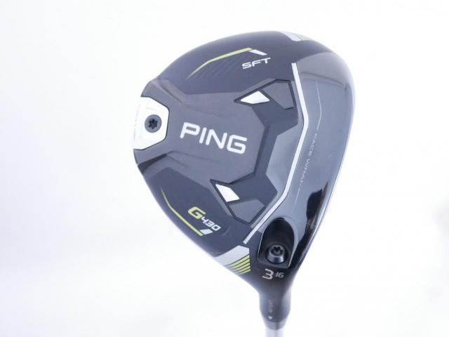 Fairway Wood : Ping : หัวไม้ 3 Ping G430 SFT (รุ่นปี 2023) Loft 16 ก้าน Fujikura HL45 Flex R