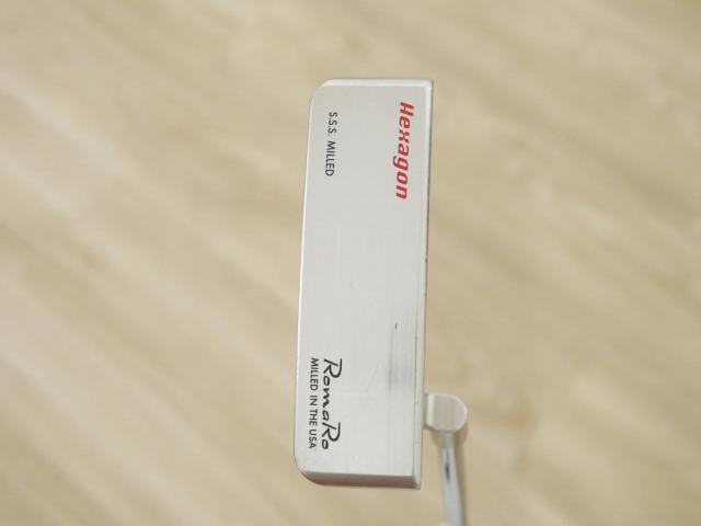 Putter : All : พัตเตอร์ RomaRo Hexagon S.S.S.Milled ยาว 34 นิ้ว
