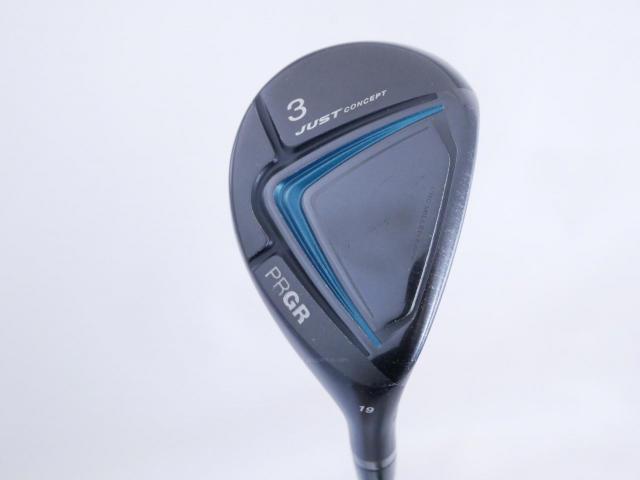 Fairway Wood : PRGR : ไม้กระเทย PRGR RS X JUST (ออกปี 2025) Loft 19 ก้าน Mitsubishi Diamana Flex S