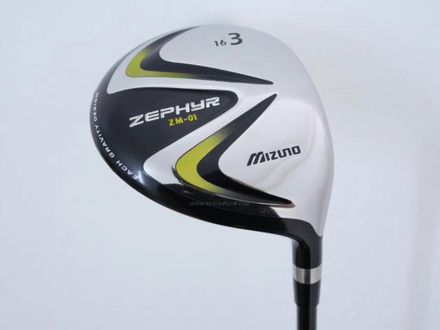 Fairway Wood : Other Brand : หัวไม้ 3 Mizuno Zephyr ZM-01 Loft 16 Flex R