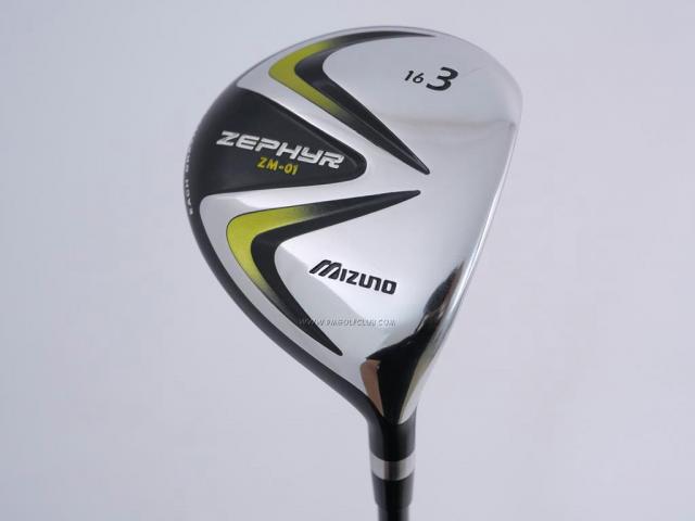 Fairway Wood : Other Brand : หัวไม้ 3 Mizuno Zephyr ZM-01 Loft 16 Flex R