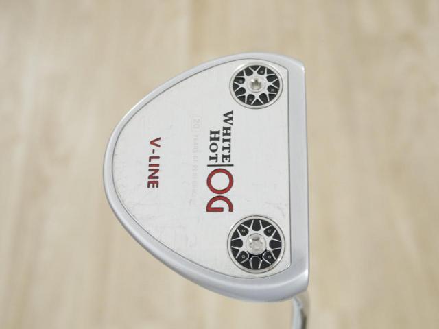 Putter : All : พัตเตอร์ Odyssey White Hot OG V-Line ก้าน Stroke LAB ยาว 34 นิ้ว