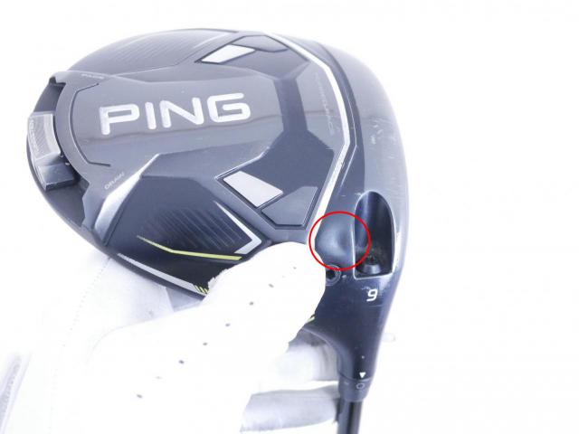 Driver : PING : **มีบุบ** ไดรเวอร์ Ping G430 Max (รุ่นปี 2023) Loft 9 (ปรับได้) ก้าน Ping Alta J CB Flex S