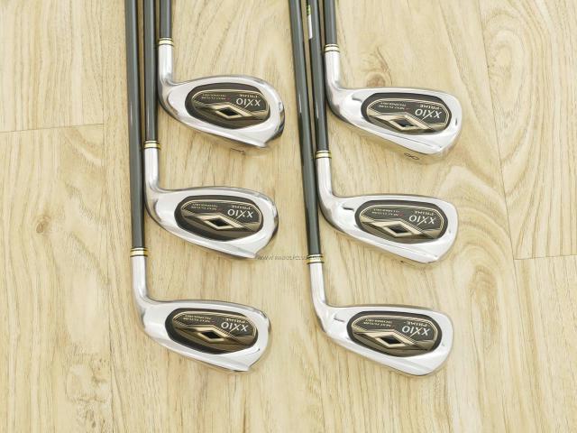 Iron set : XXIO : ชุดเหล็ก XXIO Prime 7 (รุ่นท๊อปสุด ตีง่าย ไกล) มีเหล็ก 6-Pw,Aw (6 ชิ้น) ก้านกราไฟต์ SP-700 Flex R