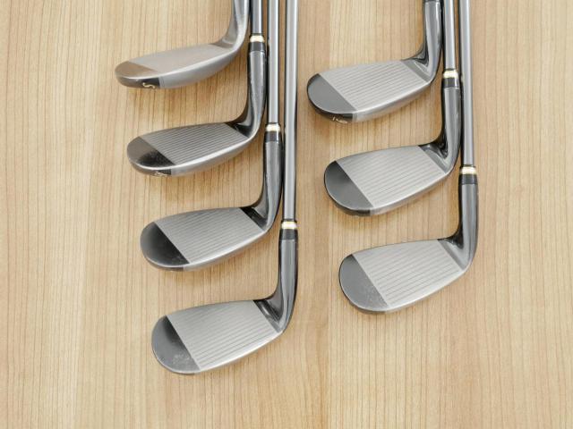 Iron set : Tsuruya : ชุดเหล็ก Tsuruya AXEL Gold Premium V (ออกปี 2023 ของใหม่ 7 หมื่นกว่าบาท หน้าเด้งสุดๆ ไกลสุดๆๆ) มีเหล็ก 7-Pw,Aw,As,Sw (7 ชิ้น ครบเซ็ต) ก้านกราไฟต์ Flex R