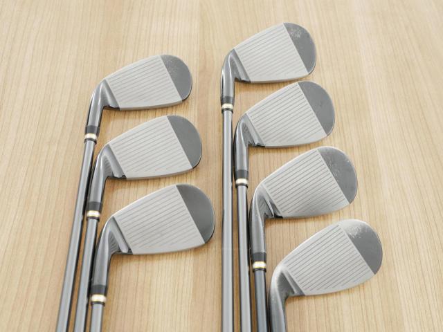 Iron set : Tsuruya : ชุดเหล็ก Tsuruya AXEL Gold Premium V (ออกปี 2023 ของใหม่ 7 หมื่นกว่าบาท หน้าเด้งสุดๆ ไกลสุดๆๆ) มีเหล็ก 7-Pw,Aw,As,Sw (7 ชิ้น ครบเซ็ต) ก้านกราไฟต์ Flex R