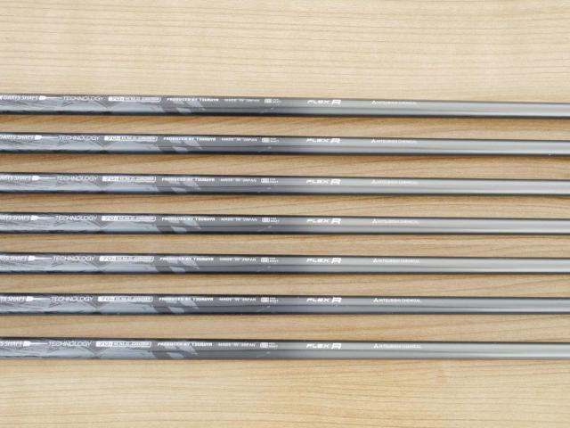 Iron set : Tsuruya : ชุดเหล็ก Tsuruya AXEL Gold Premium V (ออกปี 2023 ของใหม่ 7 หมื่นกว่าบาท หน้าเด้งสุดๆ ไกลสุดๆๆ) มีเหล็ก 7-Pw,Aw,As,Sw (7 ชิ้น ครบเซ็ต) ก้านกราไฟต์ Flex R