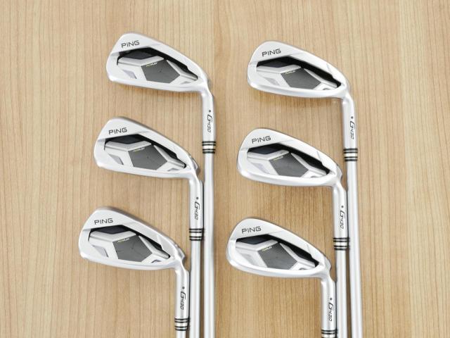 Iron set : Ping : ชุดเหล็ก Ping G430 (ออกปี 2023 Japan Spec. ใบใหญ่ ง่าย ไกล) มีเหล็ก 6-W,45 (6 ชิ้น) ก้านกราไฟต์ Fujikura MCI 60 Flex R