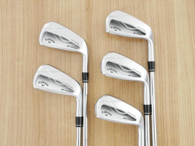 Iron set : Callaway : ชุดเหล็ก Callaway X Forged MAX Star (รุ่นล่าสุด ออกปี 2025) มีเหล็ก 6-Pw (5 ชิ้น) ก้านเหล็ก NS Pro 950 NEO Flex S