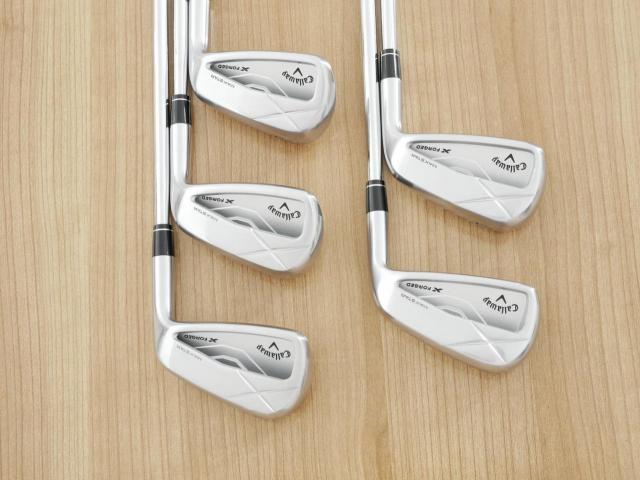 Iron set : Callaway : ชุดเหล็ก Callaway X Forged MAX Star (รุ่นล่าสุด ออกปี 2025) มีเหล็ก 6-Pw (5 ชิ้น) ก้านเหล็ก NS Pro 950 NEO Flex S