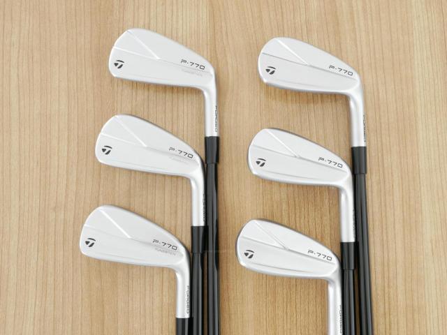 Iron set : Taylormade : ชุดเหล็ก Taylormade P770 Forged (รุ่นปี 2023 นุ่ม แน่น)  มีเหล็ก 5-Pw (6 ชิ้น) ก้านกราไฟต์ Mitsubishi Diamana Thump i95 Flex S