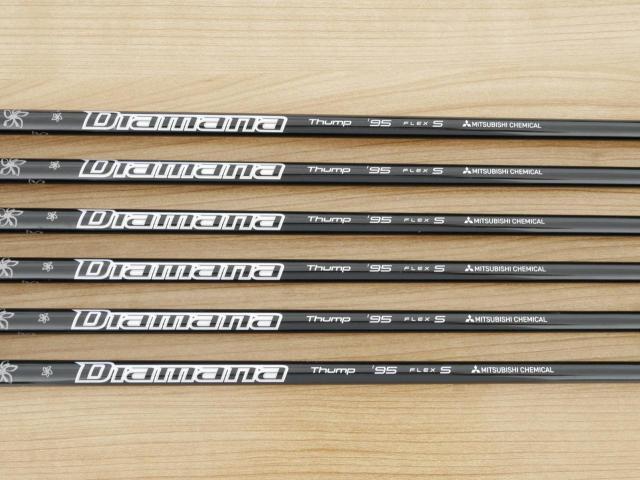 Iron set : Taylormade : ชุดเหล็ก Taylormade P770 Forged (รุ่นปี 2023 นุ่ม แน่น)  มีเหล็ก 5-Pw (6 ชิ้น) ก้านกราไฟต์ Mitsubishi Diamana Thump i95 Flex S