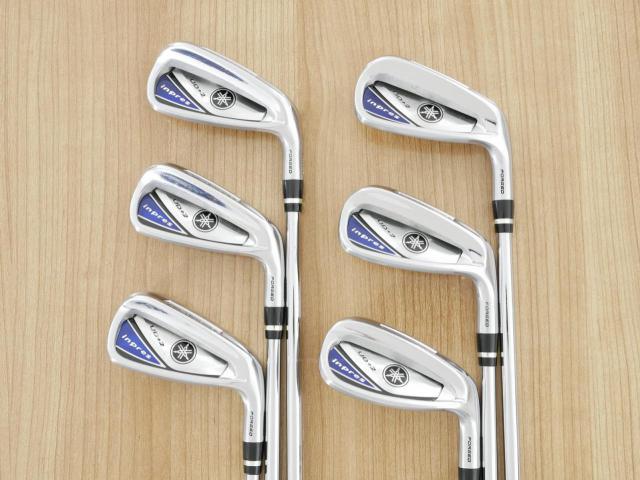 Iron set : Yamaha : ชุดเหล็ก Yamaha Inpres UD+2 (ออกปี 2019 ตีไกลที่สุด ไกลกว่าเหล็กทั่วไป 2 เบอร์ หน้าเด้ง COR 0.822) มีเหล็ก 6-Pw,Aw (6 ชิ้น) ก้านเหล็ก NS Pro Zelos 7 Flex R