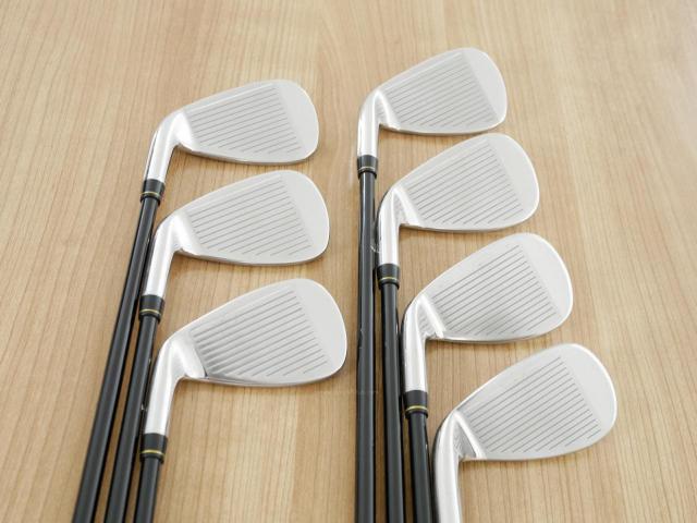 Iron set : Katana : ชุดเหล็ก Katana Sword LX-8 (ใบใหญ่ ตีง่าย) มีเหล็ก 6-Pw,Aw,Sw (7 ชิ้น) ก้านกราไฟต์ FLex SR