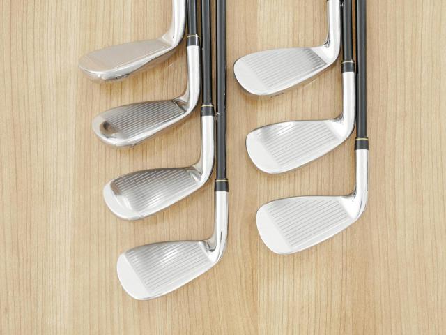 Iron set : Katana : ชุดเหล็ก Katana Sword LX-8 (ใบใหญ่ ตีง่าย) มีเหล็ก 6-Pw,Aw,Sw (7 ชิ้น) ก้านกราไฟต์ FLex SR