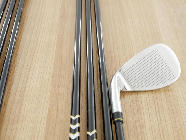 Iron set : Katana : ชุดเหล็ก Katana Sword LX-8 (ใบใหญ่ ตีง่าย) มีเหล็ก 6-Pw,Aw,Sw (7 ชิ้น) ก้านกราไฟต์ FLex SR