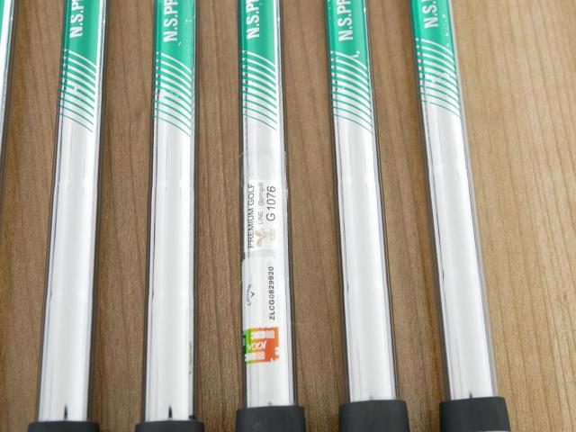 Iron set : Callaway : ชุดเหล็ก Callaway APEX DCB Forged (ปี 2022) มีเหล็ก 5-Pw (6 ชิ้น) ก้านเหล็ก NS Pro 950 Neo Flex S