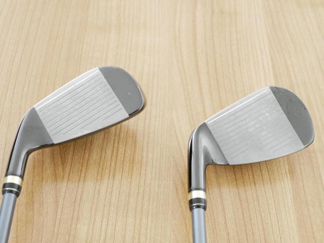 Iron set : PRGR : ชุดเหล็กกระเทย PRGR Egg II (ตีง่ายและไกลมาก)  มีเหล็ก 6-Pw,Aw (6 ชิ้น) ก้านกราไฟต์ Flex R (M-37)