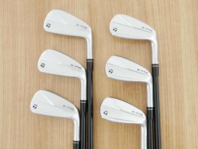 Iron set : Taylormade : ชุดเหล็ก Taylormade P770 Forged (รุ่นปี 2023 นุ่ม แน่น)  มีเหล็ก 5-Pw (6 ชิ้น) ก้านกราไฟต์ Mitsubishi Diamana Thump i95 Flex S