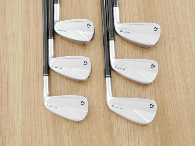 Iron set : Taylormade : ชุดเหล็ก Taylormade P770 Forged (รุ่นปี 2023 นุ่ม แน่น)  มีเหล็ก 5-Pw (6 ชิ้น) ก้านกราไฟต์ Mitsubishi Diamana Thump i95 Flex S