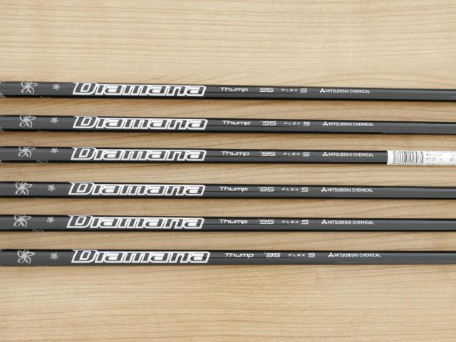 Iron set : Taylormade : ชุดเหล็ก Taylormade P770 Forged (รุ่นปี 2023 นุ่ม แน่น)  มีเหล็ก 5-Pw (6 ชิ้น) ก้านกราไฟต์ Mitsubishi Diamana Thump i95 Flex S