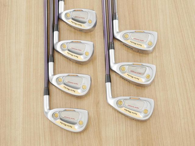 Iron set : Honma : ชุดเหล็ก Honma TwinMarks AP-502 (น่าสะสม) มีเหล็ก 5-10,Sw (7 ชิ้น) ก้านกราไฟต์ Flex R (2 ดาว)