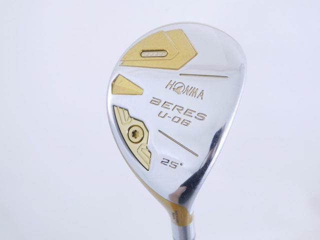 Fairway Wood : Honma : **ก้าน 4 ดาว** ไม้กระเทย Honma Beres U-06 (ออกปี 2018) Loft 25 ก้าน ARMRQ X (47) Flex S (4 ดาว)