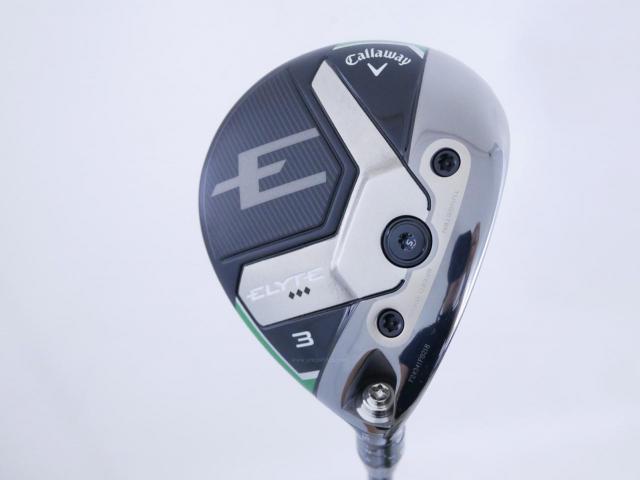 Fairway Wood : callaway : หัวไม้ 3 Callaway ELYTE Triple Diamond (รุ่นล่าสุด ปี 2025) Loft 15 ก้าน Mitsubishi TENSEI 60 Flex S