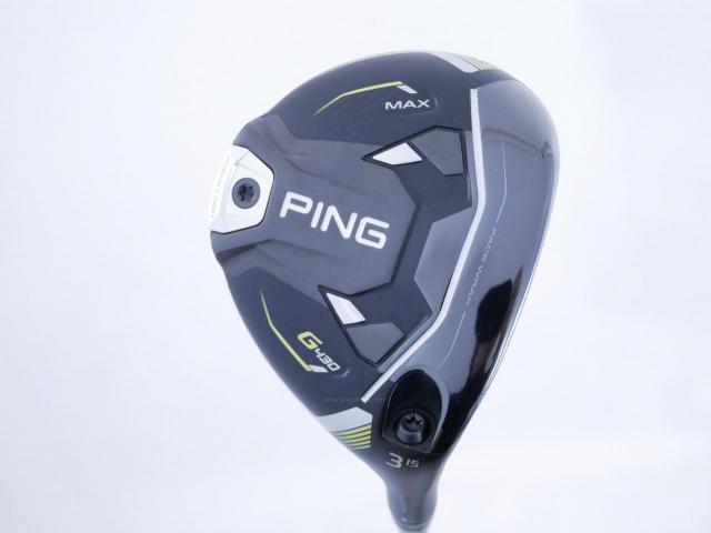 Fairway Wood : Ping : หัวไม้ 3 Ping G430 MAX (ปี 2024) Loft 15 ก้าน Tour AD MJ-6 Flex S
