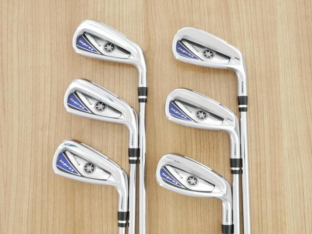 Iron set : Yamaha : ชุดเหล็ก Yamaha Inpres UD+2 (ออกปี 2019 ตีไกลที่สุด ไกลกว่าเหล็กทั่วไป 2 เบอร์ หน้าเด้ง COR 0.822) มีเหล็ก 6-Pw,Aw (6 ชิ้น) ก้านเหล็ก NS Pro Zelos 7 Flex R