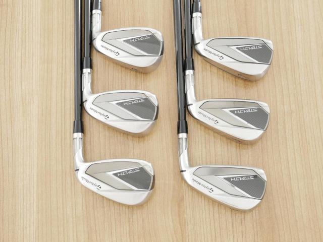 Iron set : Taylormade : ชุดเหล็ก Taylormade Stealth (ออกปี 2022 Japan Spec.) มีเหล็ก 5-Pw (6 ชิ้น) ก้านกราไฟต์ Tour AD AD-95 Flex S