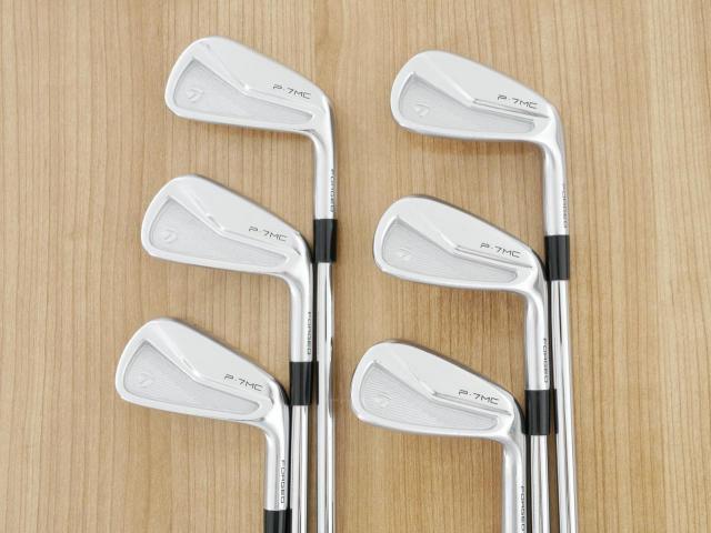 Iron set : Taylormade : ชุดเหล็ก Taylormade P7MC Forged (ซีรี่ย์ท้อปสุด ออกปี 2021) มีเหล็ก 5-Pw (6 ชิ้น) ก้านเหล็ก Dynamic Gold EX Weight Lock Tour Issue S200