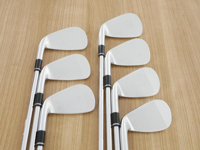 Iron set : PRGR : ชุดเหล็ก PRGR 01 Forged (Titanium Core ปี 2021) มีเหล็ก 4-Pw (7 ชิ้น) ก้านเหล็ก NS Pro Modus 105 Flex S