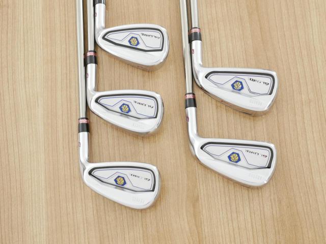 Iron set : Taylormade : ชุดเหล็ก Taylormade Gloire F Forged (รุ่นท๊อปสุด Japan Spec.) มีเหล็ก 6-Pw (5 ชิ้น) ก้านกราไฟต์ UST Mamiya ATTAS 60 Flex S