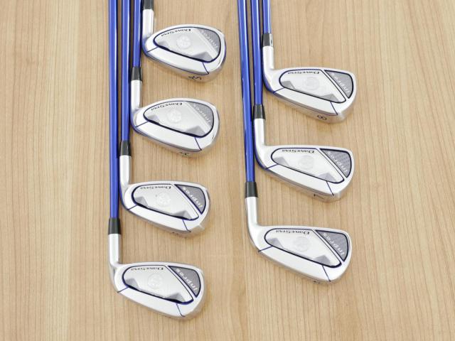 Iron set : Yamaha : ชุดเหล็ก Yamaha Inpres DriveStar (ออกปี 2023 ตีไกลที่สุด ไกลกว่าเหล็กทั่วไป 2 เบอร์ หน้าเด้งมากๆ) มีเหล็ก 6-Pw,Aw,As (7 ชิ้น) ก้านกราไฟต์ Fujikura Speeder NX M423i Flex SR