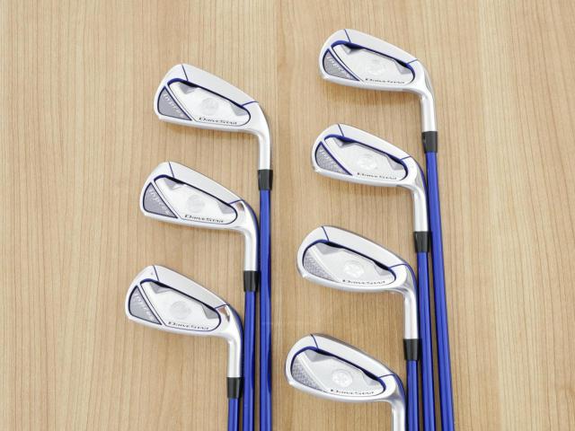 Iron set : Yamaha : ชุดเหล็ก Yamaha Inpres DriveStar (ออกปี 2023 ตีไกลที่สุด ไกลกว่าเหล็กทั่วไป 2 เบอร์ หน้าเด้งมากๆ) มีเหล็ก 6-Pw,Aw,As (7 ชิ้น) ก้านกราไฟต์ Fujikura Speeder NX M423i Flex SR