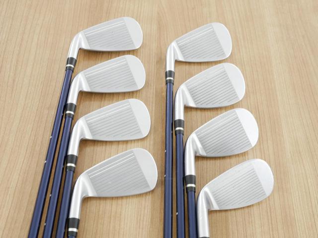 Iron set : Yamaha : ชุดเหล็ก Yamaha Inpres UD+2 (ออกปี 2019 ตีไกลที่สุด ไกลกว่าเหล็กทั่วไป 2 เบอร์ หน้าเด้ง COR 0.822) มีเหล็ก 6-Pw,Aw,As,Sw (8 ชิ้น) ก้านกราไฟต์ Flex SR