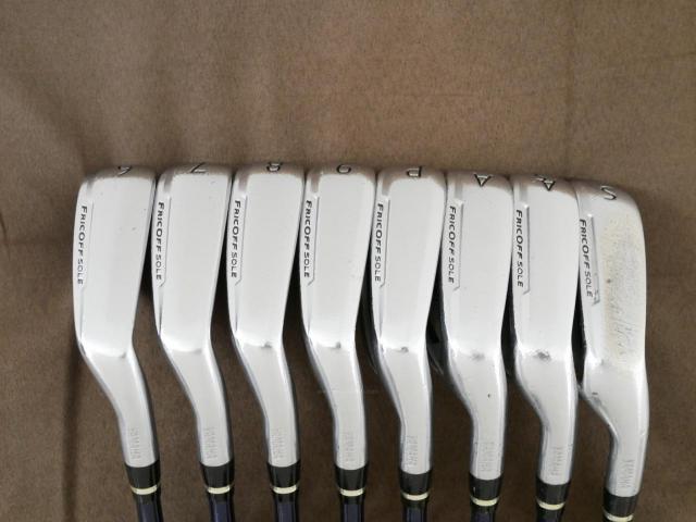 Iron set : Yamaha : ชุดเหล็ก Yamaha Inpres UD+2 (ออกปี 2019 ตีไกลที่สุด ไกลกว่าเหล็กทั่วไป 2 เบอร์ หน้าเด้ง COR 0.822) มีเหล็ก 6-Pw,Aw,As,Sw (8 ชิ้น) ก้านกราไฟต์ Flex SR