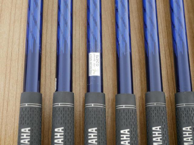 Iron set : Yamaha : ชุดเหล็ก Yamaha Inpres UD+2 (ออกปี 2019 ตีไกลที่สุด ไกลกว่าเหล็กทั่วไป 2 เบอร์ หน้าเด้ง COR 0.822) มีเหล็ก 6-Pw,Aw,As,Sw (8 ชิ้น) ก้านกราไฟต์ Flex SR