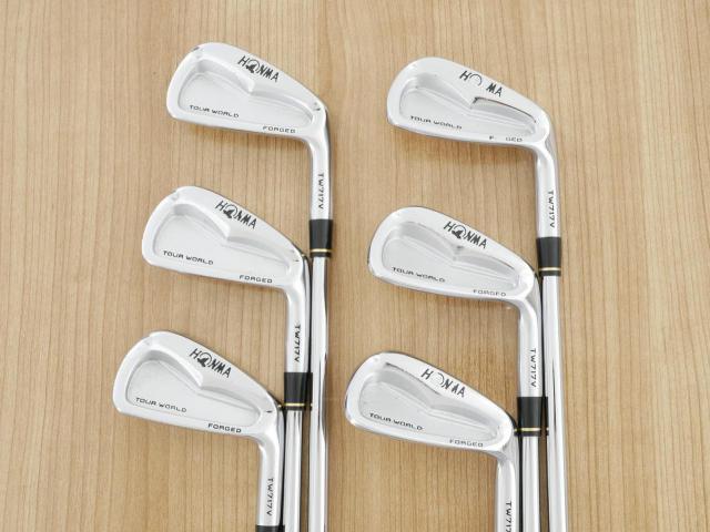 Iron set : Honma : ชุดเหล็ก Honma Tour World TW717V (Forged ปี 2015) มีเหล็ก 5-10 (6 ชิ้น) ก้านเหล็ก NS Pro Modus 120 Flex S