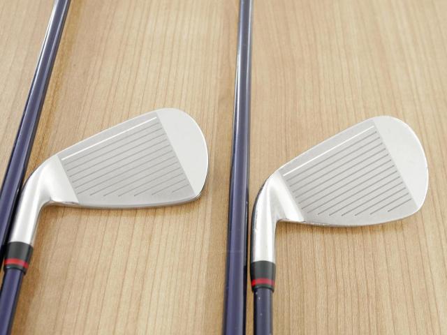 Iron set : Daiwa : ชุดเหล็ก Daiwa OnOff AKA (ออกปี 2021 หน้าเด้ง Maraging ยืดยุบได้ ตีง่าย นุ่ม ไกลมากๆ) มีเหล็ก 6-Pw,Aw,Sw (7 ชิ้น) ก้านกราไฟต์ Flex R