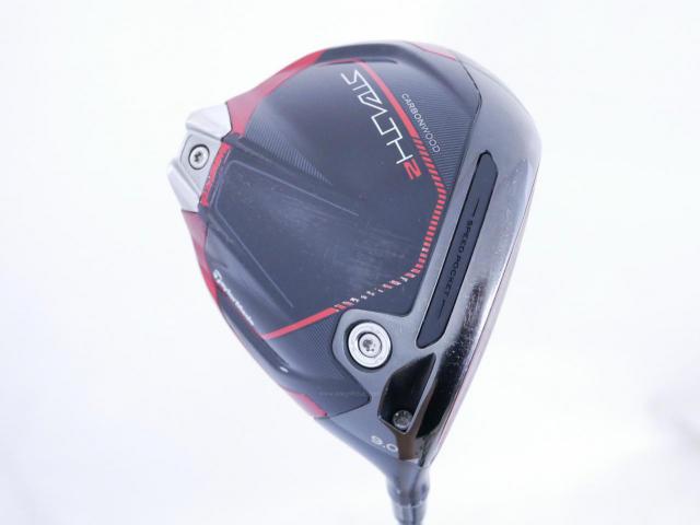 Driver : Taylormade : ไดรเวอร์ Taylormade Stealth 2 (รุ่นปี 2023) Loft 9 (ปรับได้) ก้าน Mitsubishi TENSEI TM50 Flex S
