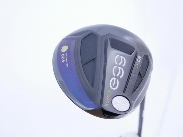 Driver : PRGR : ไดรเวอร์ PRGR Super EGG 480cc. (ปี 2021 หน้าเด้งเกินกฏ ตีไกลมาก) Loft 10.5 Flex R (M-37)